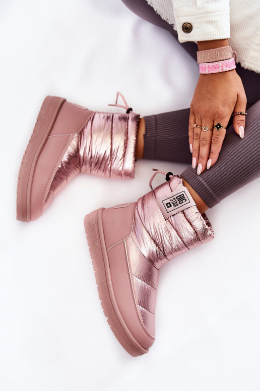 bottes de neige Big Star II274119 rose bottes de neige Big Star II274119 rose