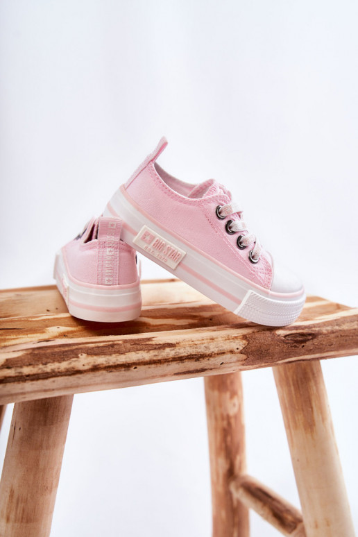 Chaussures de loisirs pour enfants BIG STAR KK374072 rose