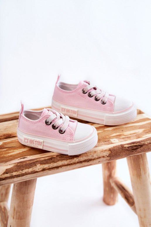 Chaussures de loisirs pour enfants BIG STAR KK374072 rose