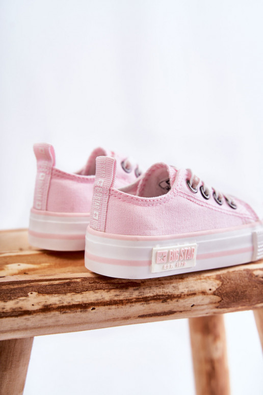 Chaussures de loisirs pour enfants BIG STAR KK374072 rose