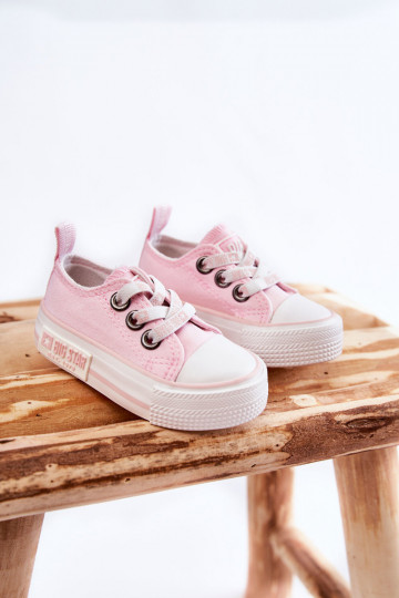 Chaussures décontractées pour enfants BIG STAR KK374052 rose