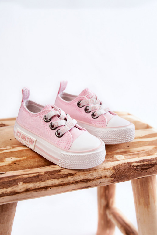 Chaussures décontractées pour enfants BIG STAR KK374052 rose