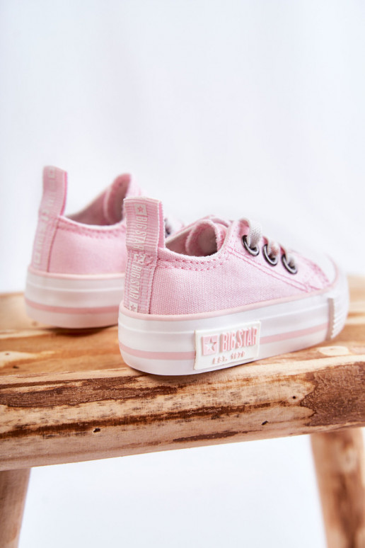 Chaussures décontractées pour enfants BIG STAR KK374052 rose