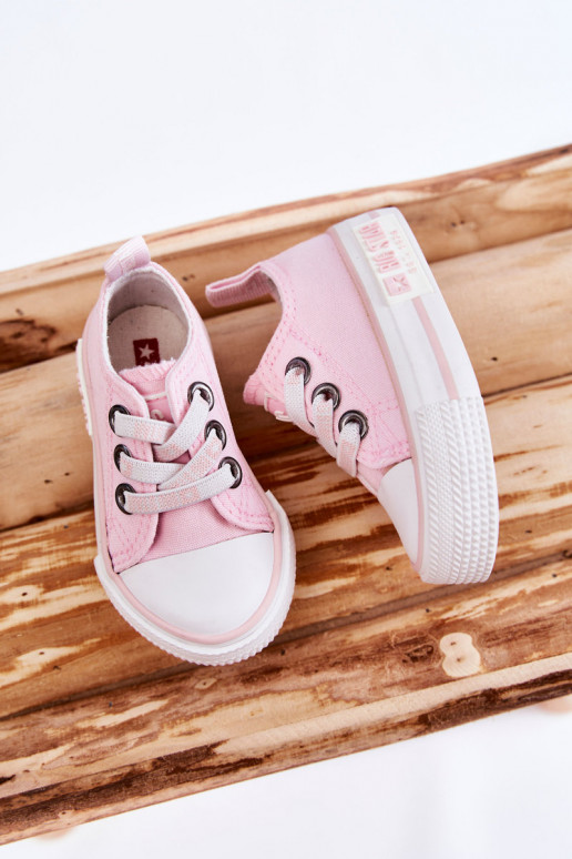 Chaussures décontractées pour enfants BIG STAR KK374052 rose