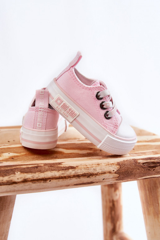 Chaussures décontractées pour enfants BIG STAR KK374052 rose