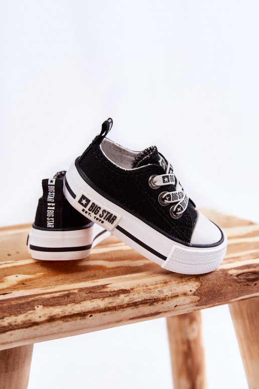 Chaussures de loisirs pour enfants BIG STAR KK374049 Noir et blanc Chaussures de loisirs pour enfants BIG STAR KK374049 Noir et blanc