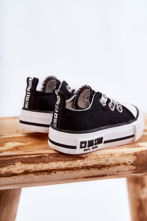 Chaussures de loisirs pour enfants BIG STAR KK374049 Noir et blanc