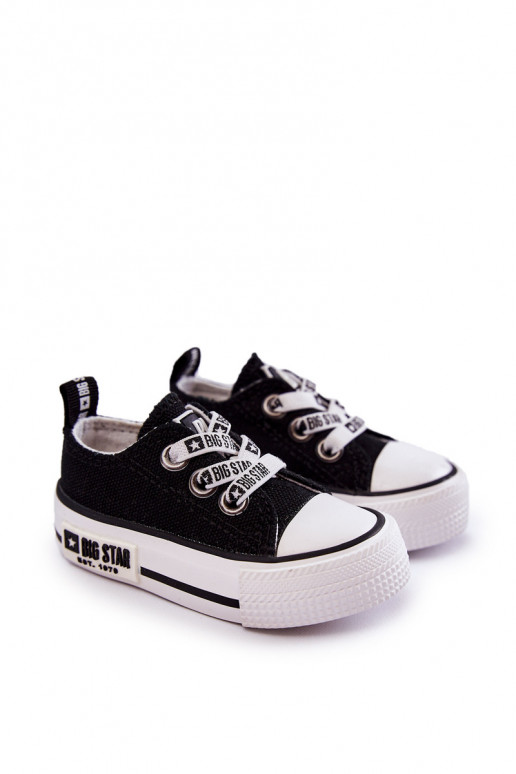 Chaussures de loisirs pour enfants BIG STAR KK374049 Noir et blanc