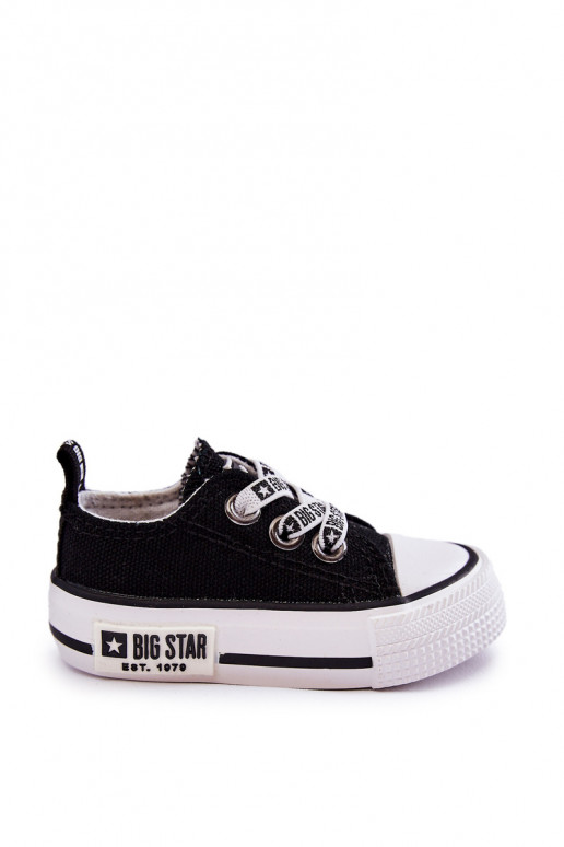 Chaussures de loisirs pour enfants BIG STAR KK374049 Noir et blanc