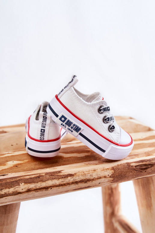Chaussures de loisirs pour enfants BIG STAR KK374048 blanc