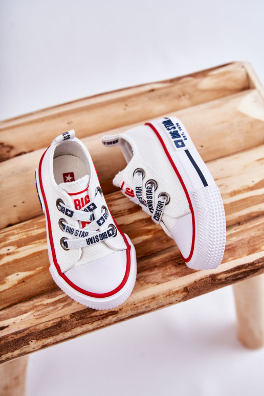 Chaussures de loisirs pour enfants BIG STAR KK374048 blanc