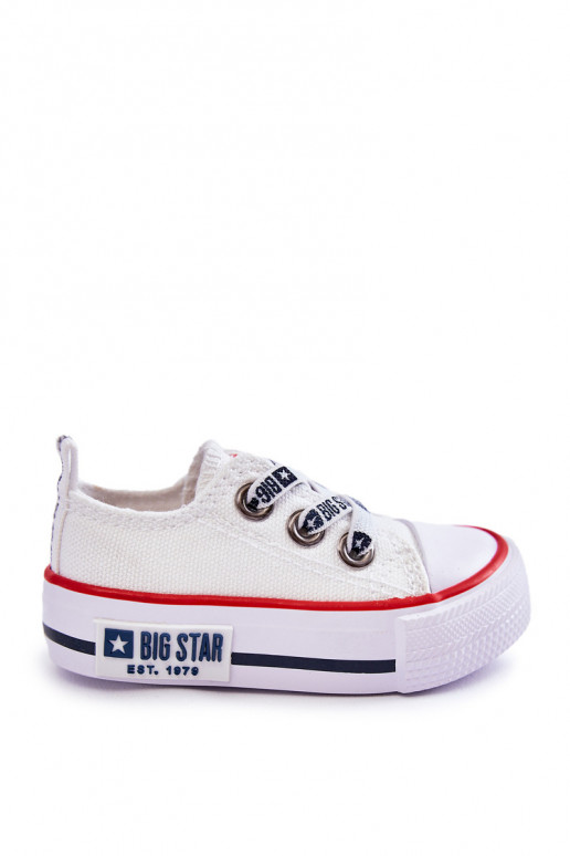 Chaussures de loisirs pour enfants BIG STAR KK374048 blanc