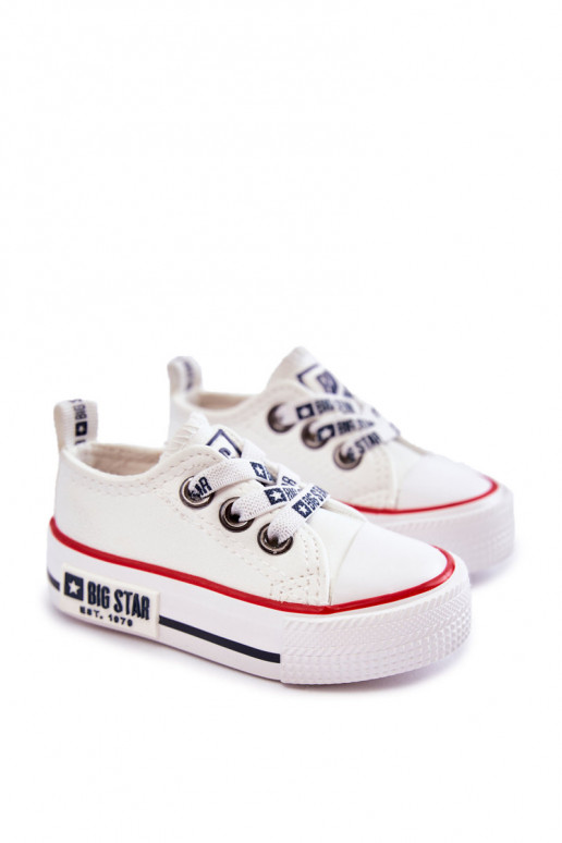Chaussures décontractées pour enfants BIG STAR KK374040 blanc