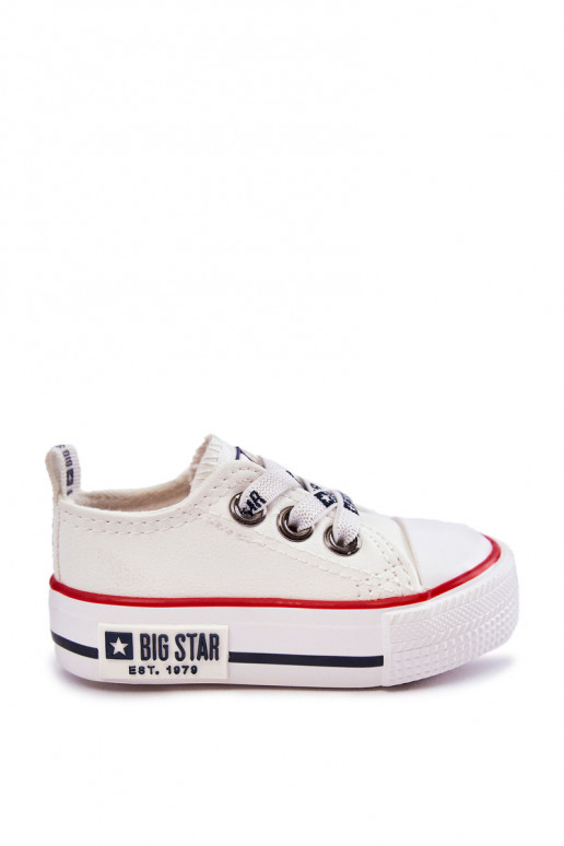 Chaussures décontractées pour enfants BIG STAR KK374040 blanc