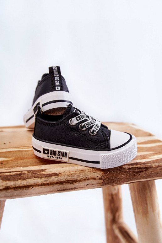 Chaussures casual enfant BIG STAR KK374041 Noir et blanc