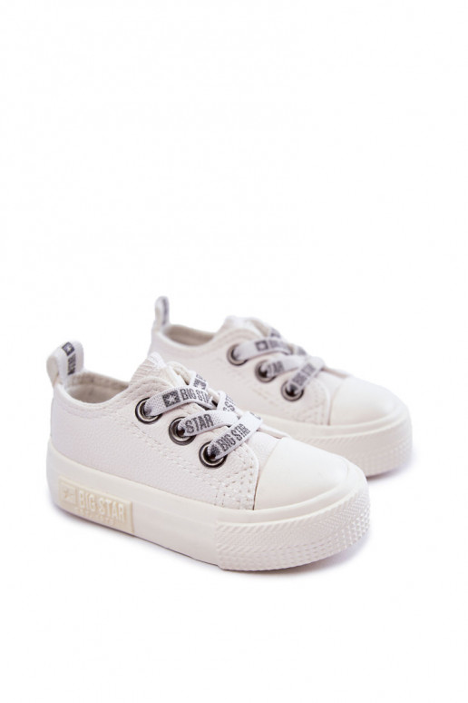 Chaussures de loisirs pour enfants BIG STAR KK374058 blanc