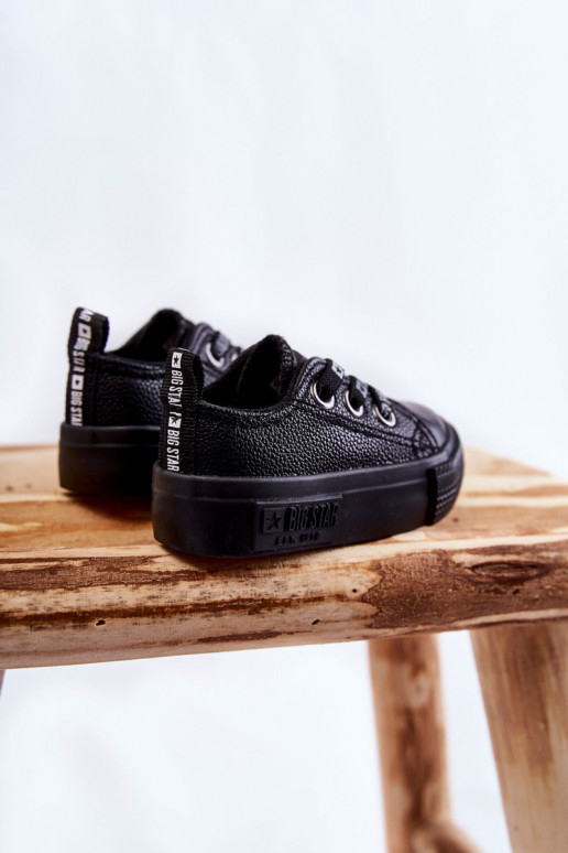 Chaussures de loisirs pour enfants BIG STAR KK374059 noir