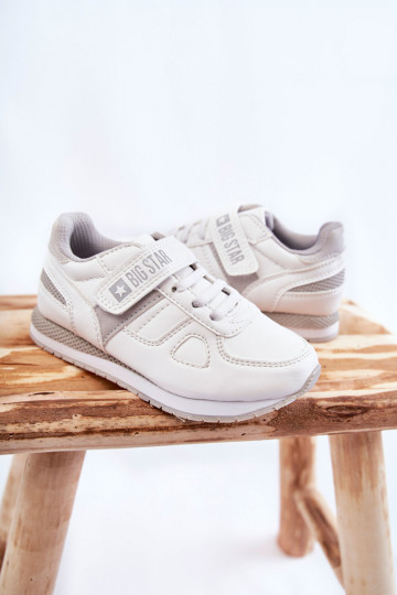 Chaussures de sport pour enfants Big Star KK374009 blanc