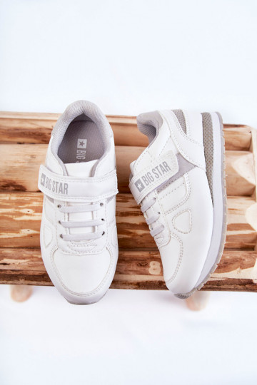 Chaussures de sport pour enfants Big Star KK374009 blanc 2