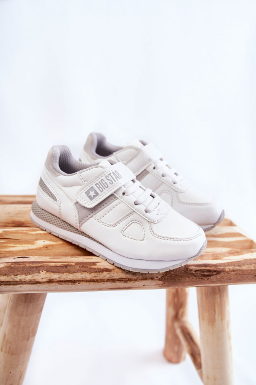 Chaussures de sport pour enfants Big Star KK374009 blanc