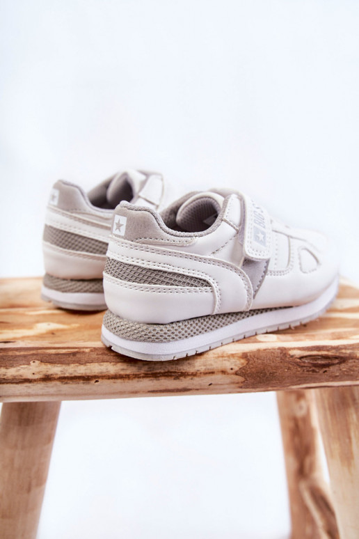 Chaussures de sport pour enfants Big Star KK374009 blanc