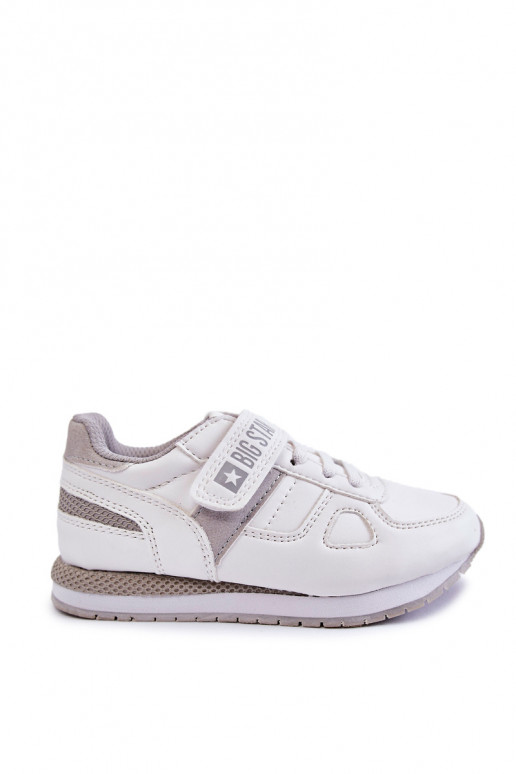 Chaussures de sport pour enfants Big Star KK374009 blanc