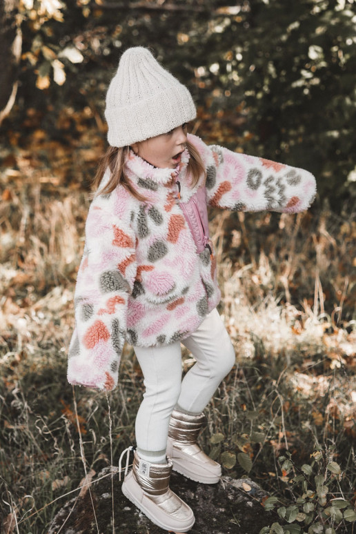 Bottes de neige enfant Big Star KK374221 couleur beige-or