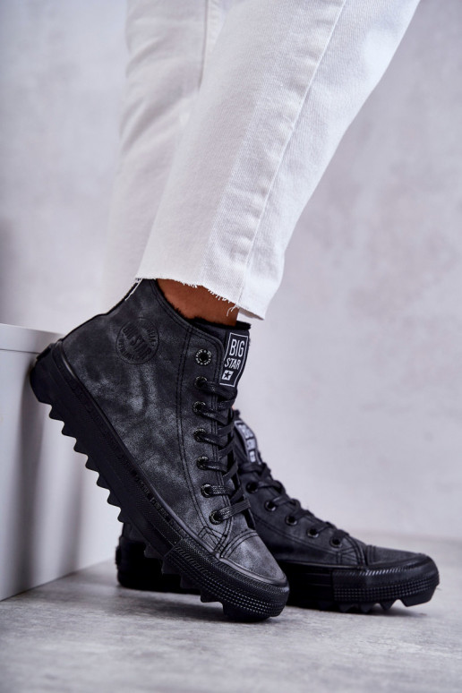 Chaussures de loisirs Big Star réchauffées couleur noir GG274069
