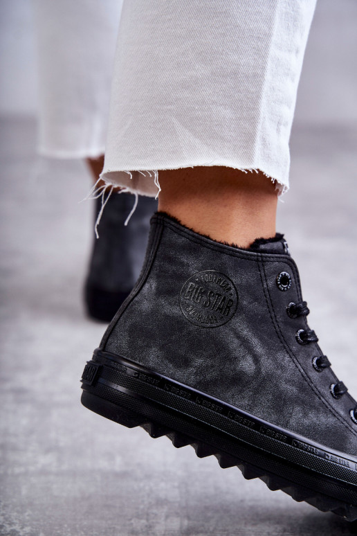 Chaussures de loisirs Big Star réchauffées couleur noir GG274069 Chaussures de loisirs Big Star réchauffées couleur noir GG274069