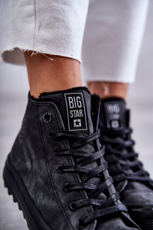 Chaussures de loisirs Big Star réchauffées couleur noir GG274069
