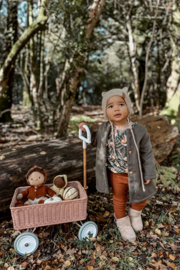 Bottes de neige chauffées pour enfants avec rubans beige Meriva 2