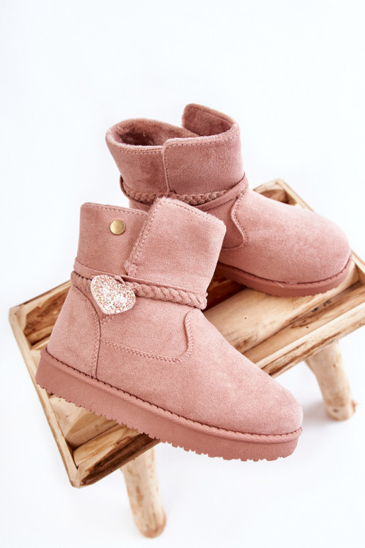 Bottes de neige pour enfants de couleur rose May Bottes de neige pour enfants de couleur rose May