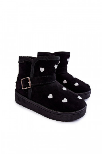 Bottes de neige pour enfants Big Star KK374243 noir 2