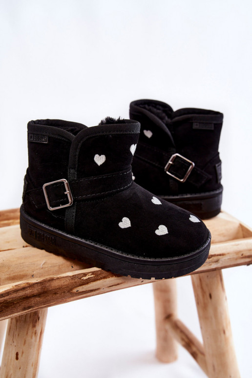 Bottes de neige pour enfants Big Star KK374243 noir