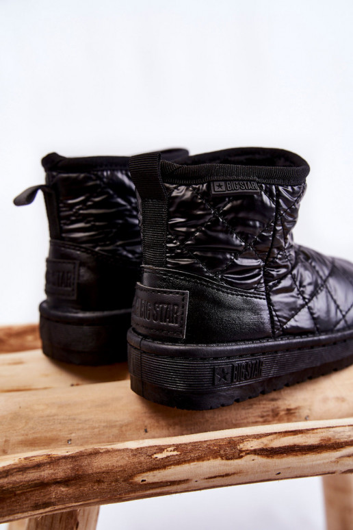 Bottes d'hiver chaudes pour enfants Big Star KK374242 noir Bottes d'hiver chaudes pour enfants Big Star KK374242 noir