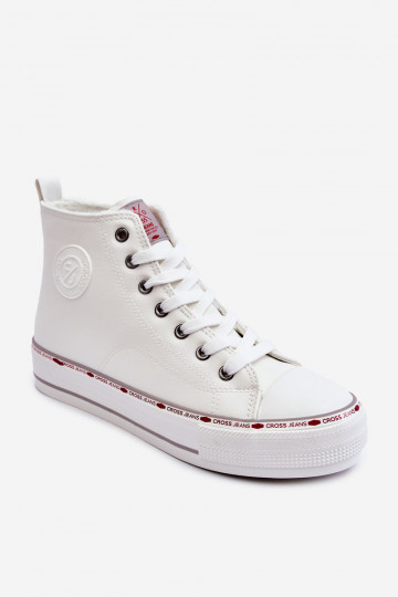 chaussures décontractées à semelles Cross Jeans KK2R4044C couleur blanche