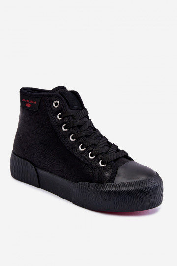 chaussures casual avec semelle Cross Jeans KK2R4055C couleur noir