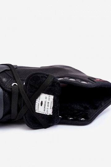 chaussures casual avec semelle Cross Jeans KK2R4055C couleur noir 2