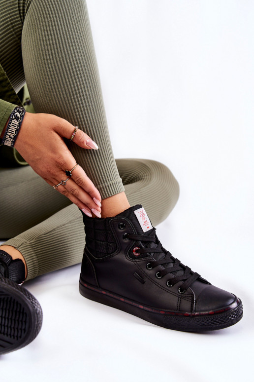 chaussures casual avec semelle Cross Jeans KK2R4058C couleur noir