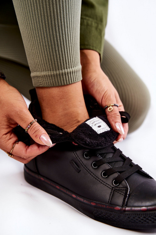 chaussures casual avec semelle Cross Jeans KK2R4058C couleur noir