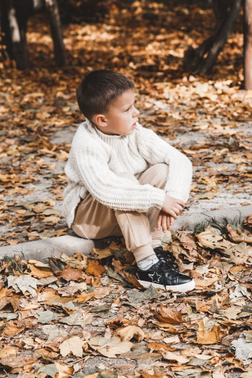 Chaussures de sport pour enfants à lacets Big Star KK374223 couleur noir 2