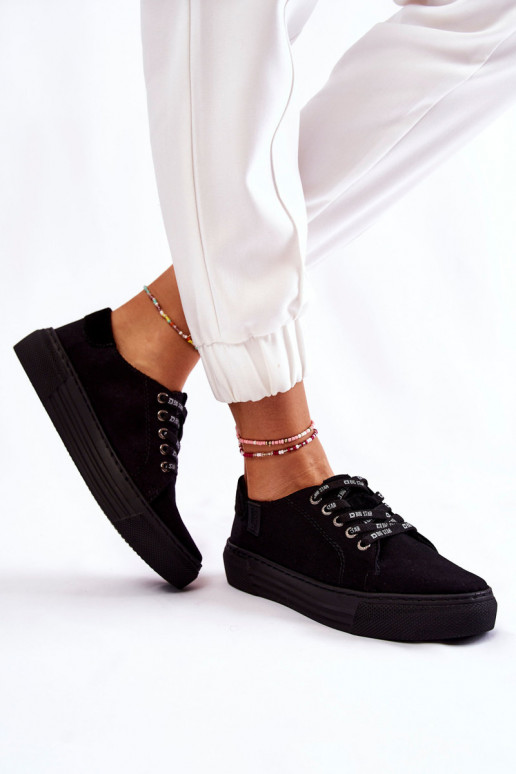 Chaussures femme Memory Foam System Big Star KK276001 noir Chaussures femme Memory Foam System Big Star KK276001 noir