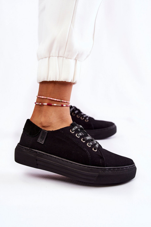 Chaussures femme Memory Foam System Big Star KK276001 noir Chaussures femme Memory Foam System Big Star KK276001 noir