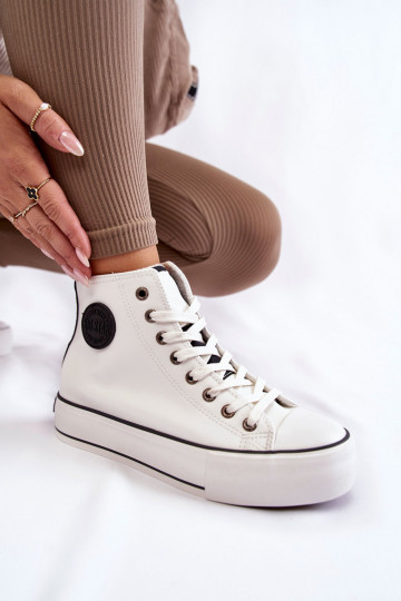 chaussures de loisirs chauffées Big Star KK274170 couleur blanche