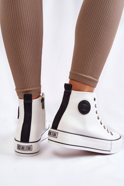 chaussures de loisirs chauffées Big Star KK274170 couleur blanche chaussures de loisirs chauffées Big Star KK274170 couleur blanche