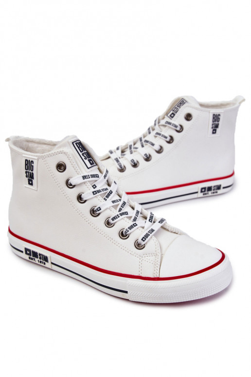 chaussures de loisirs chauffées Big Star KK174345 couleur blanche chaussures de loisirs chauffées Big Star KK174345 couleur blanche