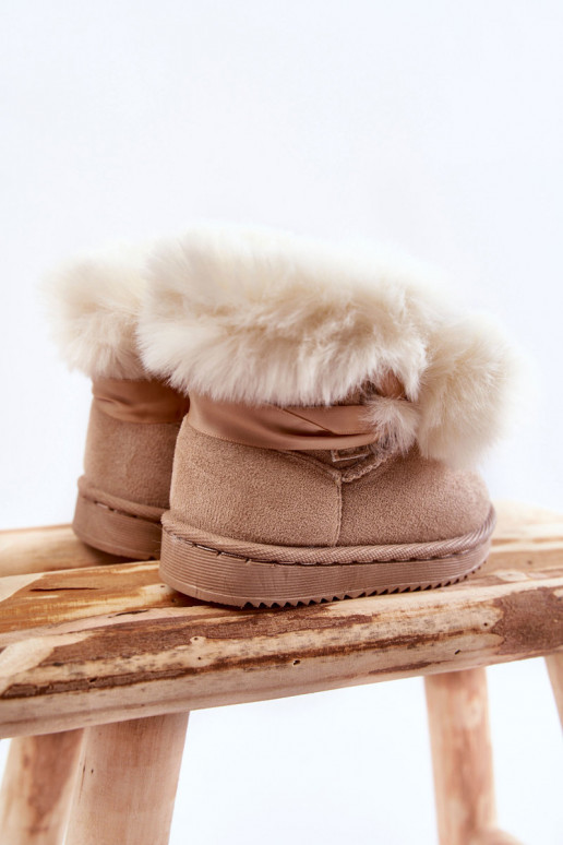Bottes de Neige Chauffantes Enfant Ivoire Roofy Bottes de Neige Chauffantes Enfant Ivoire Roofy
