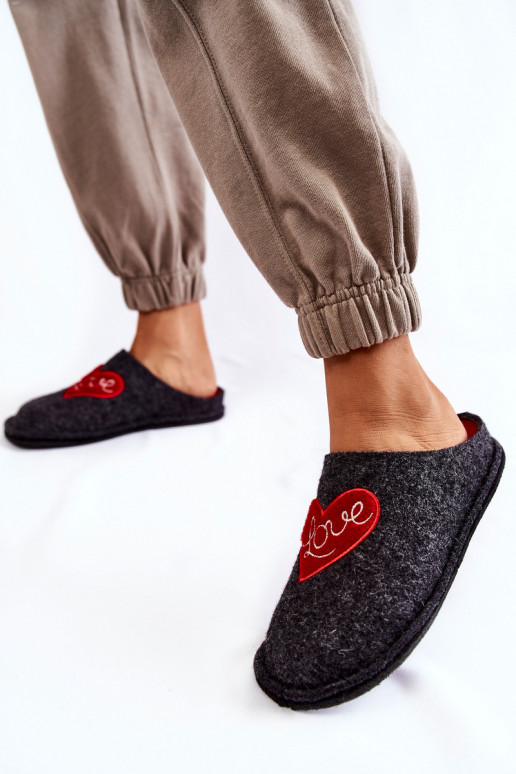 chaussons Big Star KK276019 Noir et rouge chaussons Big Star KK276019 Noir et rouge