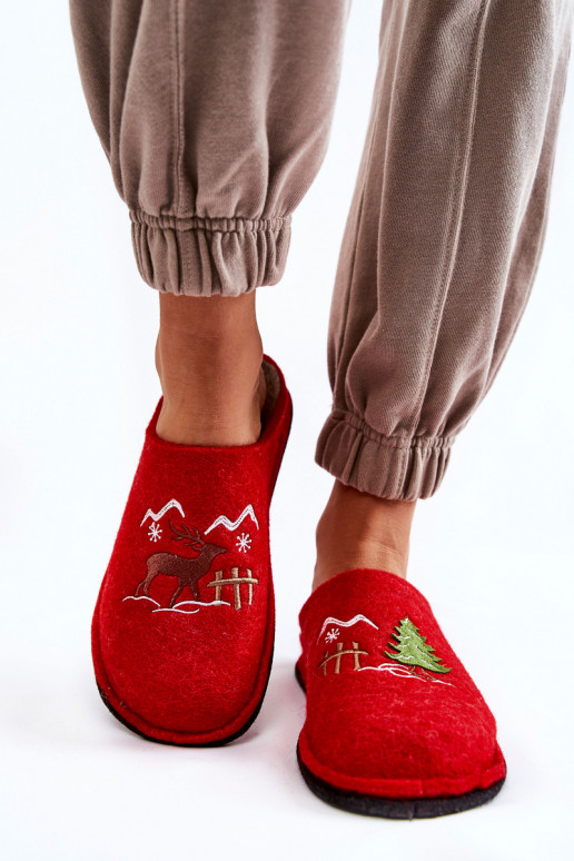 chaussons Big Star KK276017 couleur rouge-sable chaussons Big Star KK276017 couleur rouge-sable