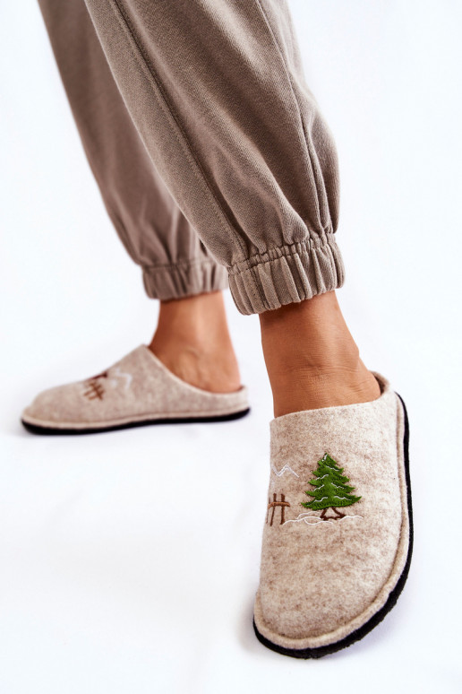 chaussons Big Star KK276016 beige chaussons Big Star KK276016 beige